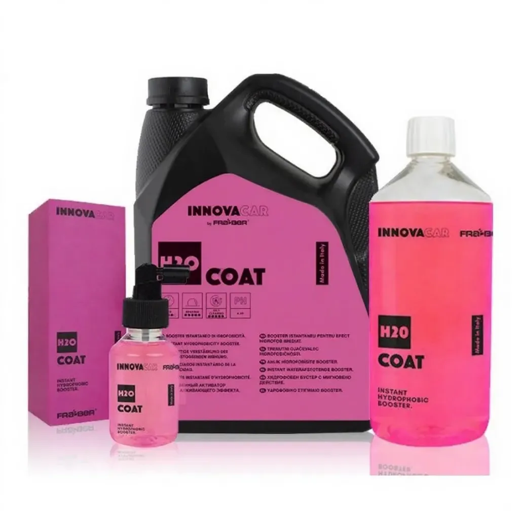 H2o Coat est un sealant permettant de booster instantanément l'hydrophobie et prolonger la durée de votre protection, mais fonctionne aussi en protection autonome.